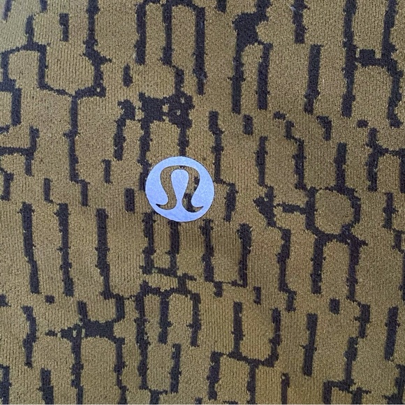 Lululemon Jacquard Mossy Dark Olive print Wunder Under high rise tight legging - Picture 4 of 9